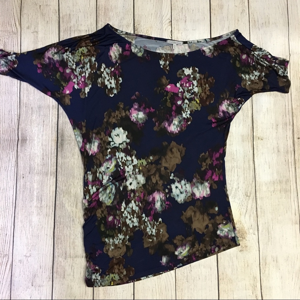 3/$25 Charlotte Russe Asymmetrical Hem Blouse Size Medium